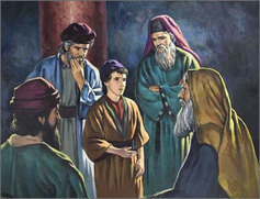 Jesus in the temple