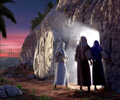 Women and empty tomb