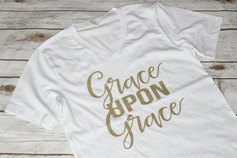 Grace upon grace t shirt