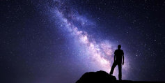 Man in the universe